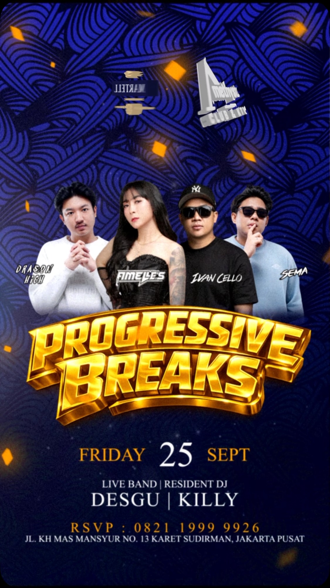 AMETHYST CLUB JAKARTA - PROGRESSIVE BREAKS