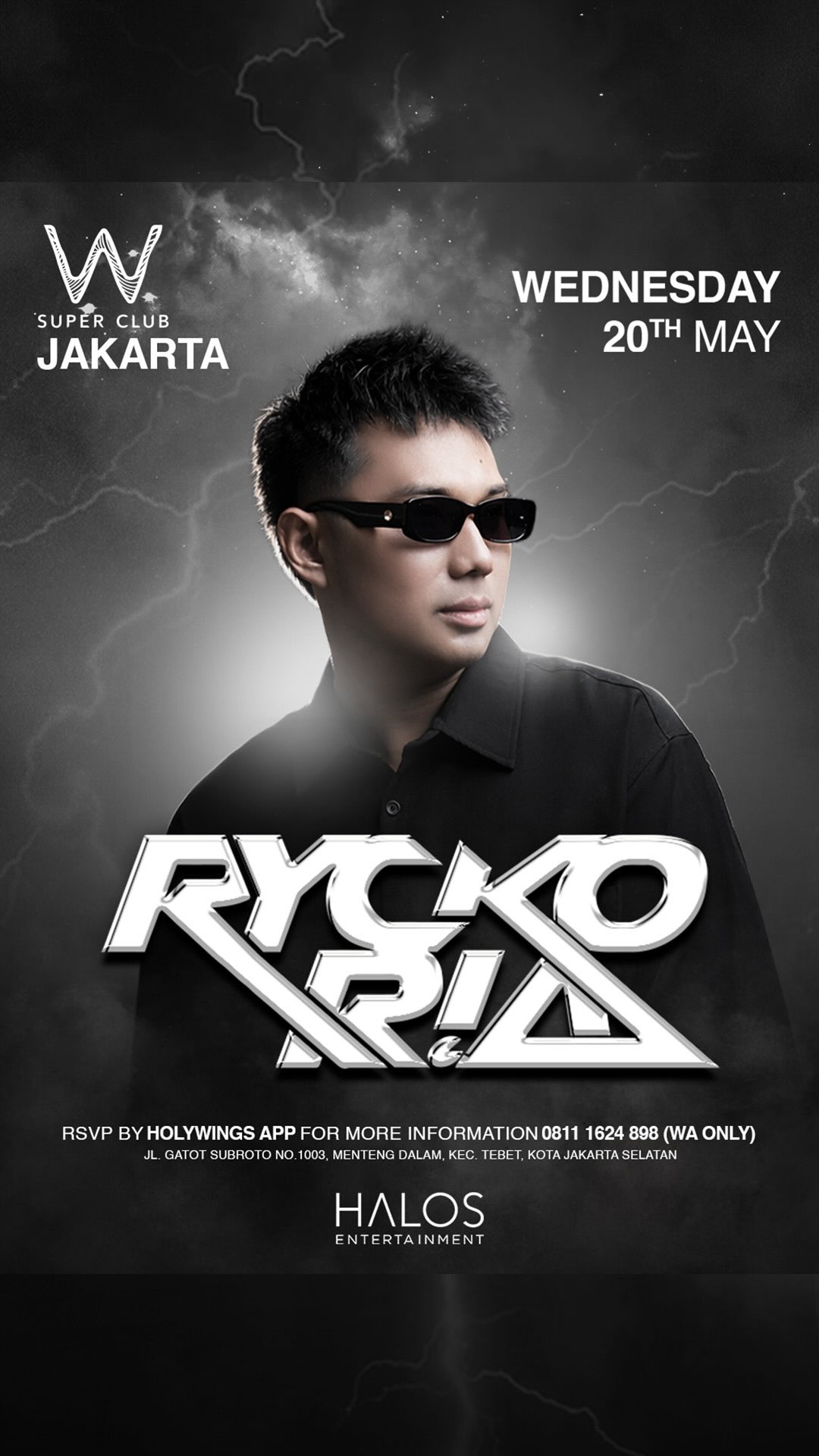 W SUPER CLUB TEBET JAKARTA - RYCKO RIA