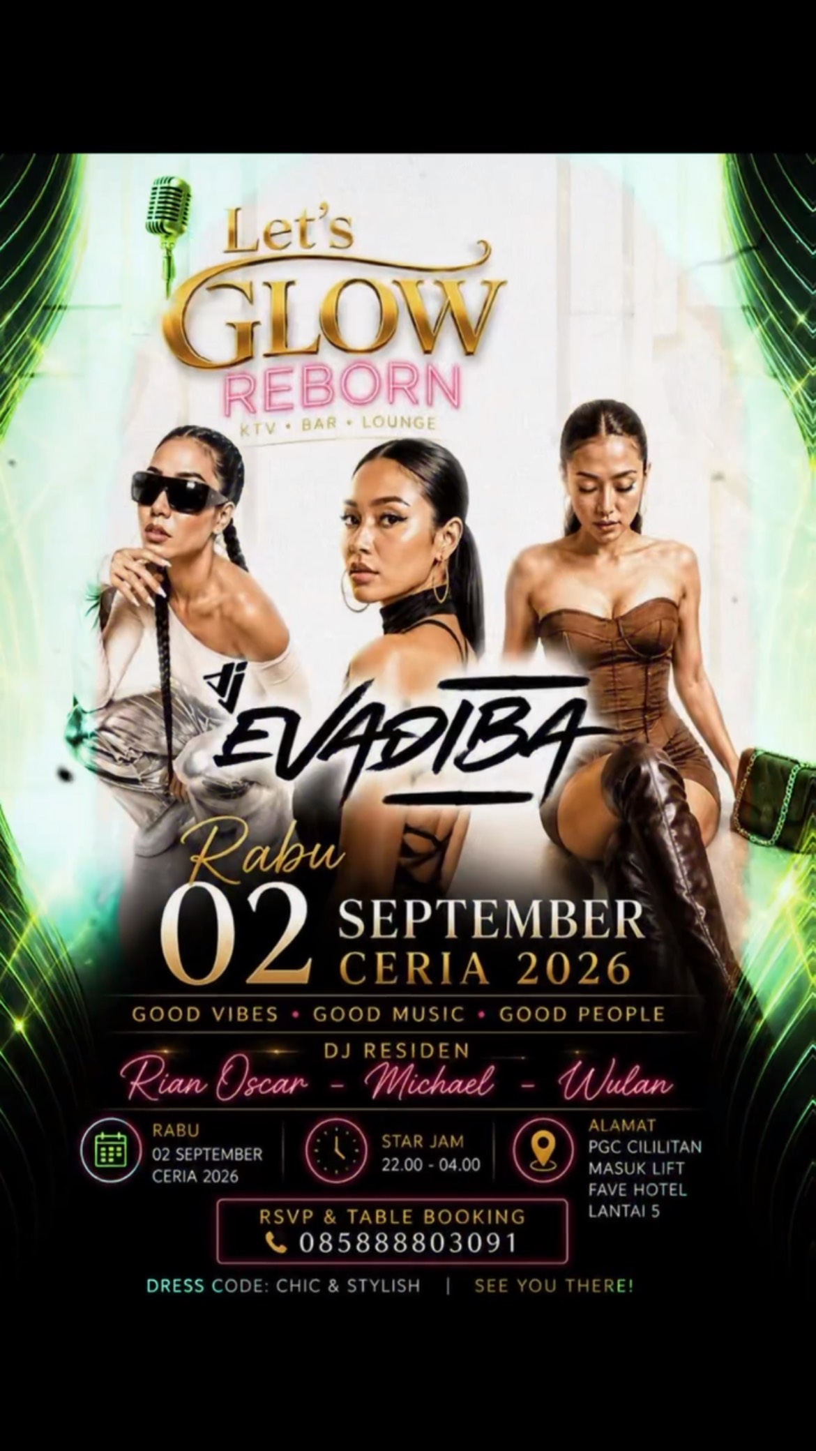 LET'S GLOW KTV CILILITAN - EVADIBA