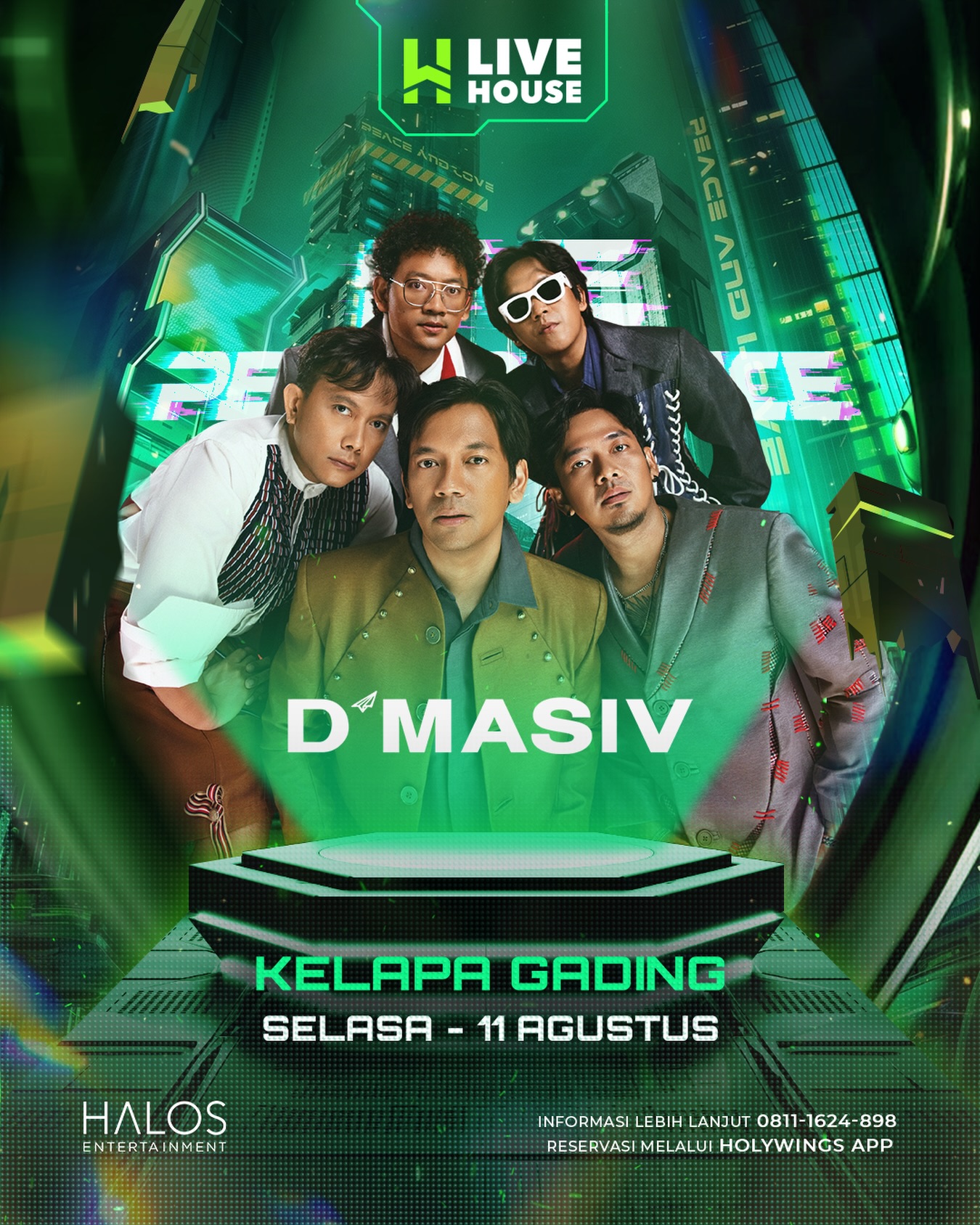 LIVEHOUSE KELAPA GADING - D'MASIV