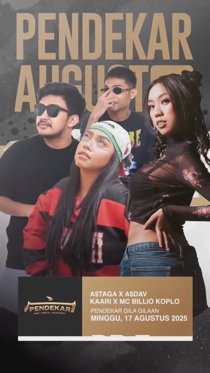 PENDEKAR BAR & RESTO GADING SERPONG - PENDEKAR GILA-GILAAN (KAARI X ASTAGA ASDAV)