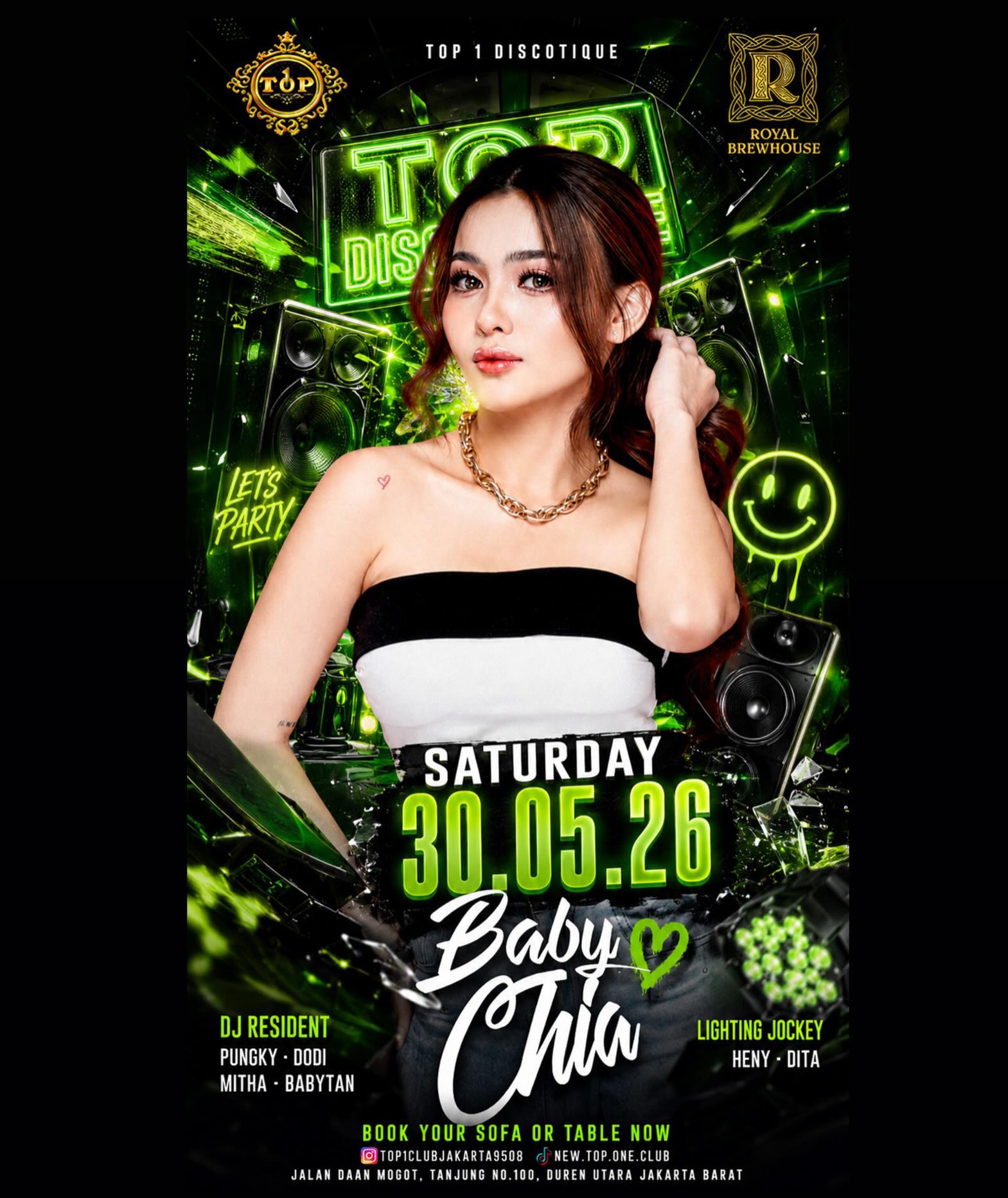 TOP 1 CLUB JAKARTA - BABY CHIA