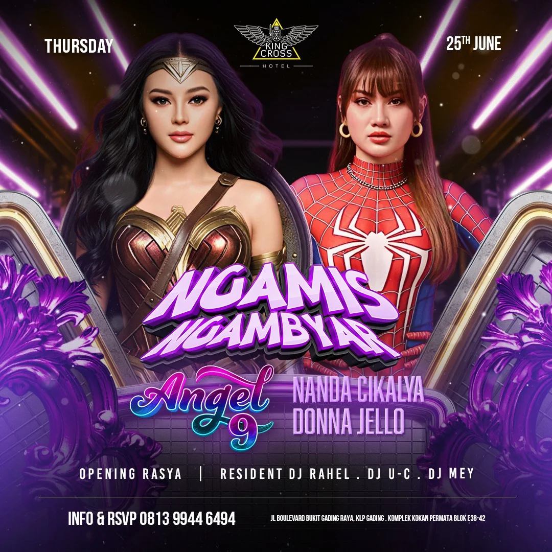 KING CROSS HOTEL JAKARTA - NGAMIS NGAMBYAR (NANDA CIKALYA, DONNA JELLO)