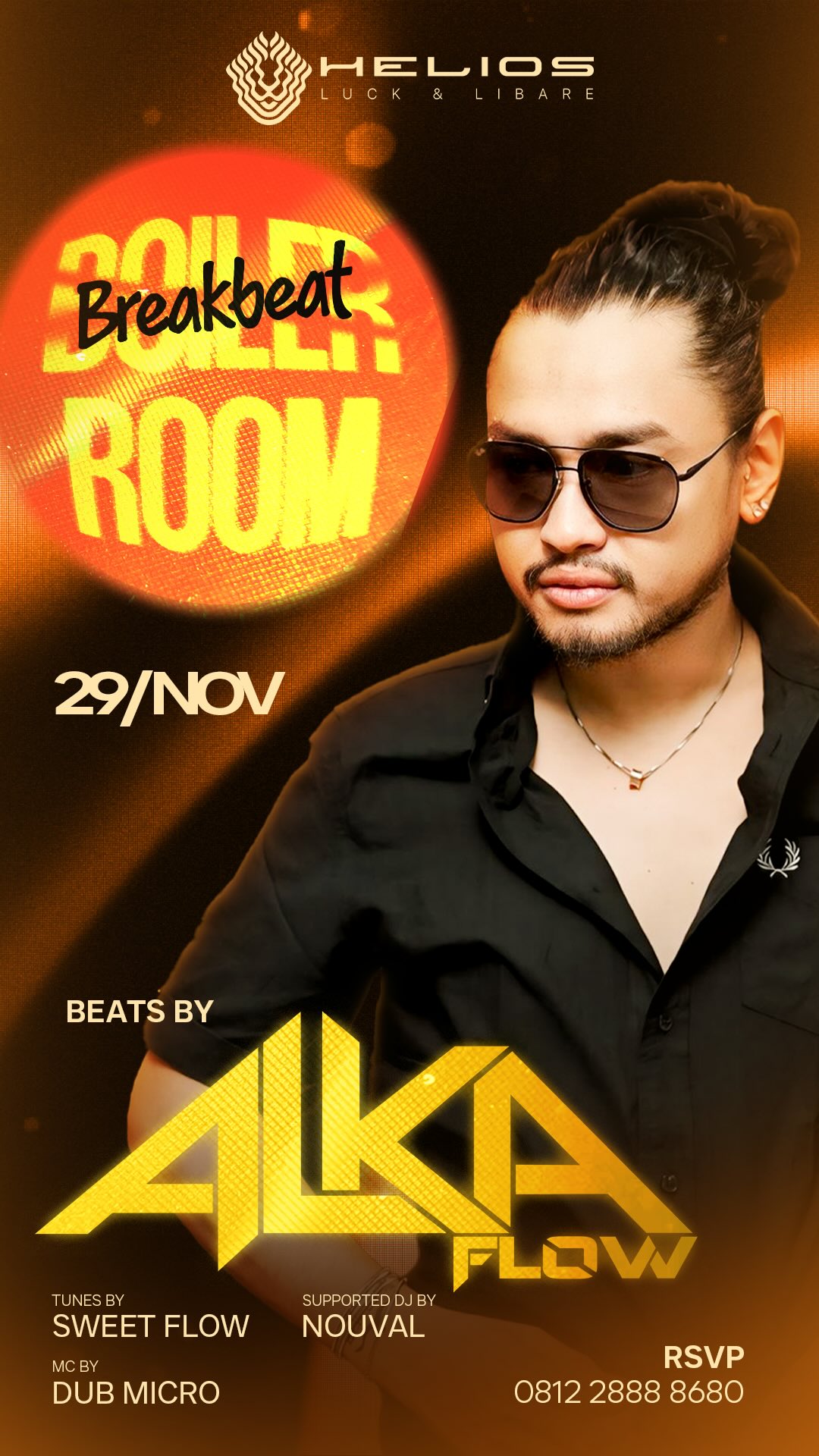 HELIOS PANTAI INDAH KAPUK - BREAKBEAT ROOM (ALKA FLOW)