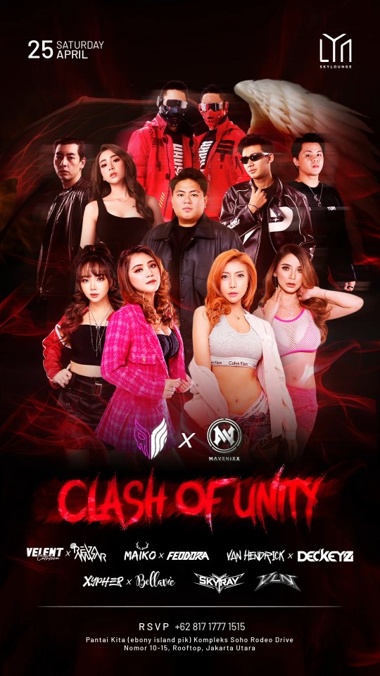 LYN SKY LOUNGE JAKARTA - CLASH OF UNITY