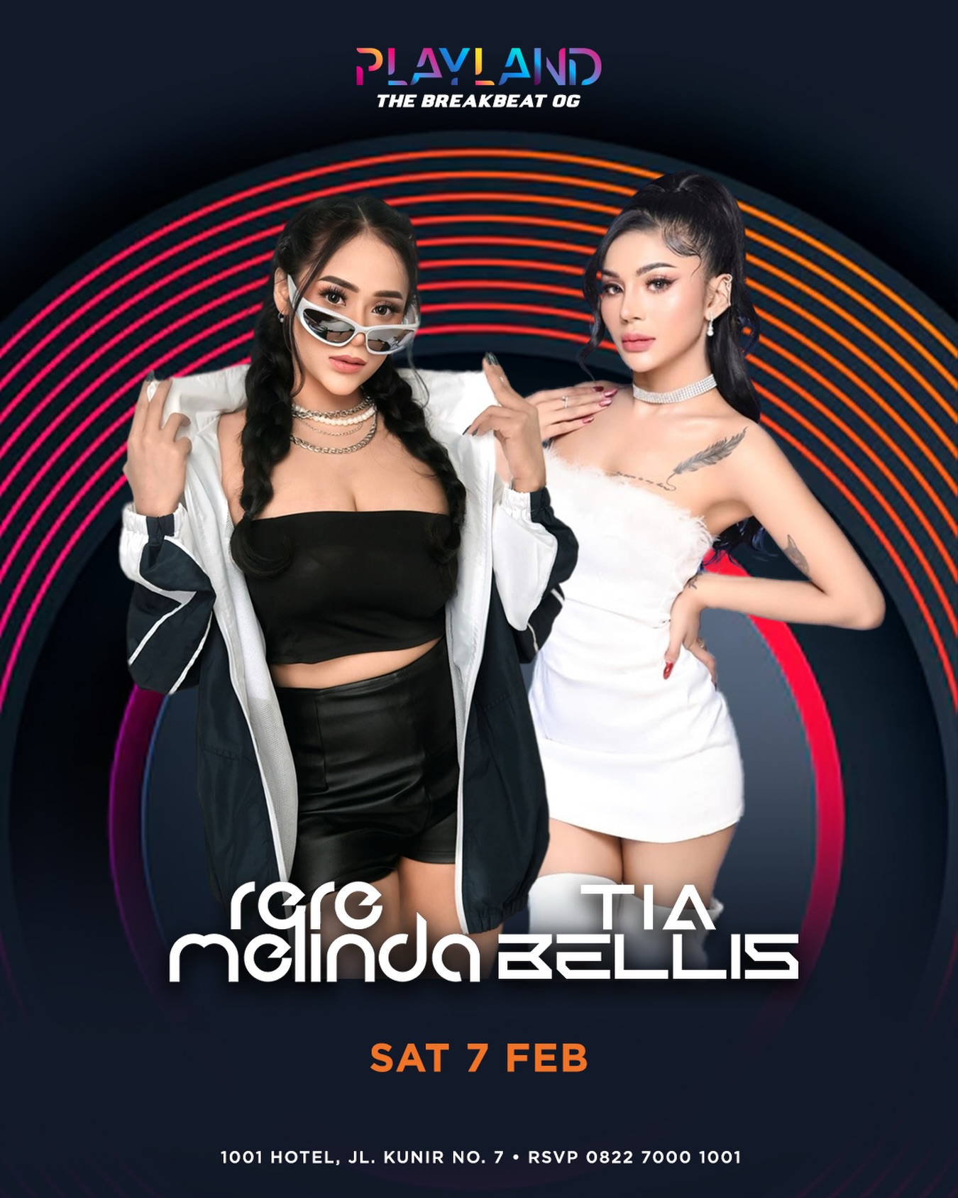PLAYLAND JAKARTA - RERE MELINDA X TIA BELLIS