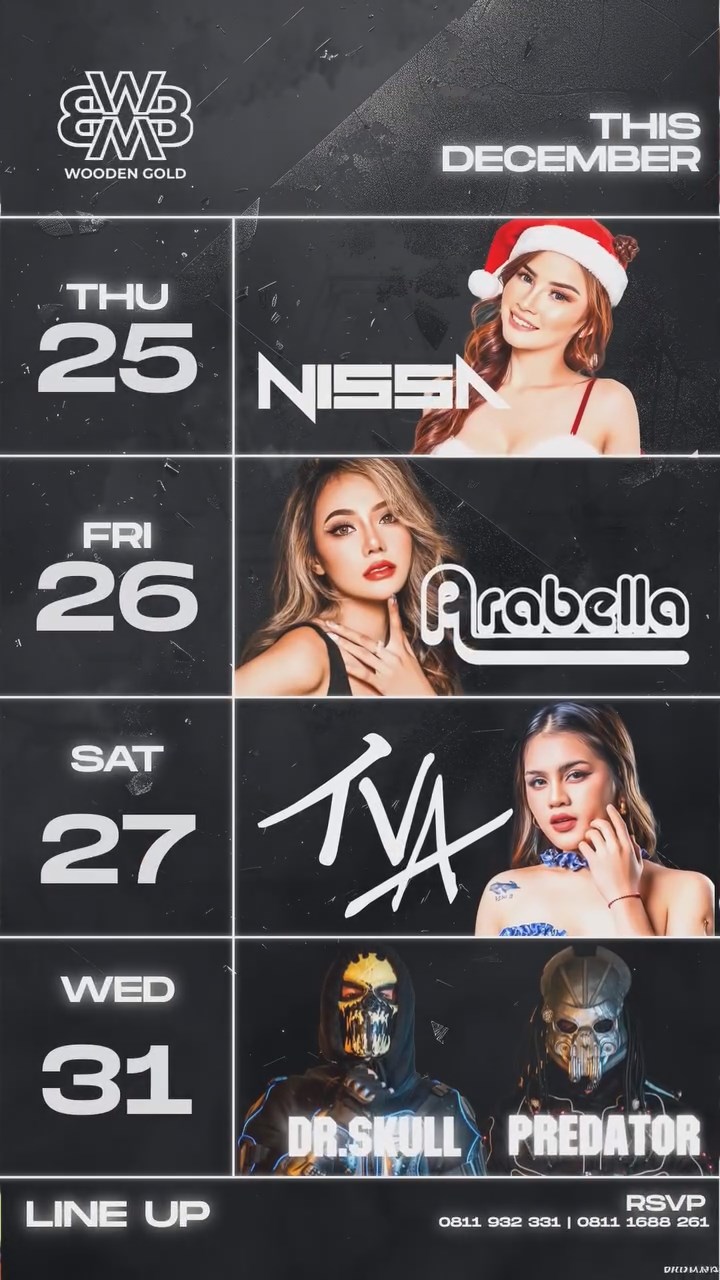 WOODEN BAR RESTO GADING SERPONG - DR. SKULL & PREDATOR