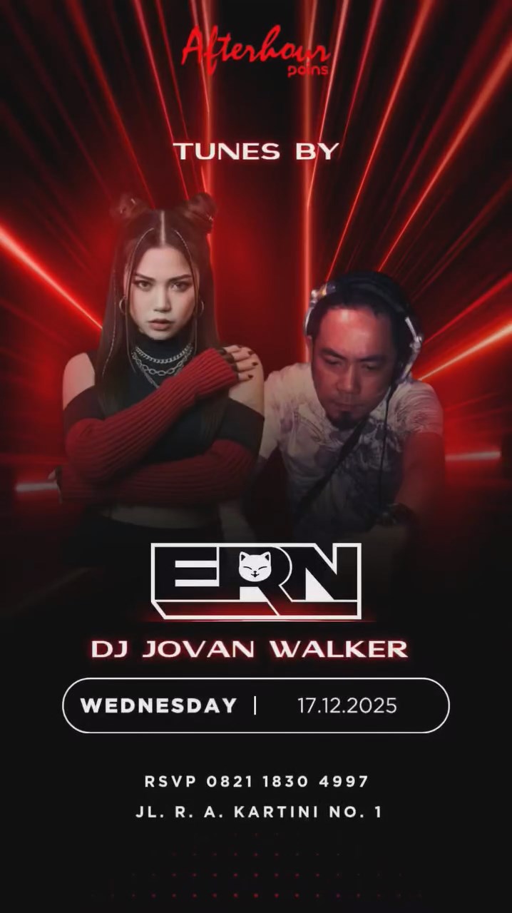 AFTERHOUR POINS JAKARTA - ERN & JOVAN WALKER