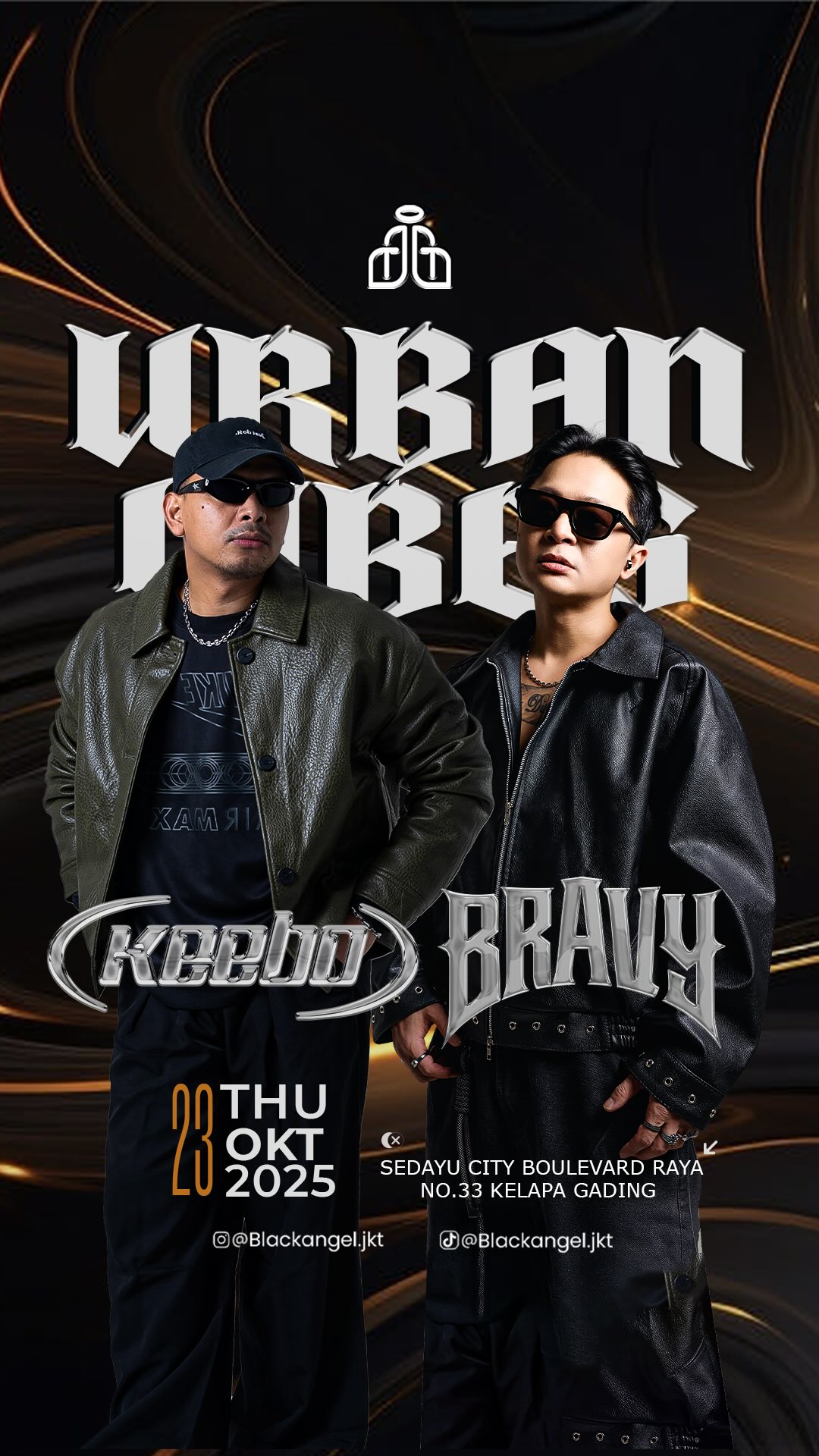 BLACK ANGEL JAKARTA - URBAN VIBES (KEEBO & BRAVY)