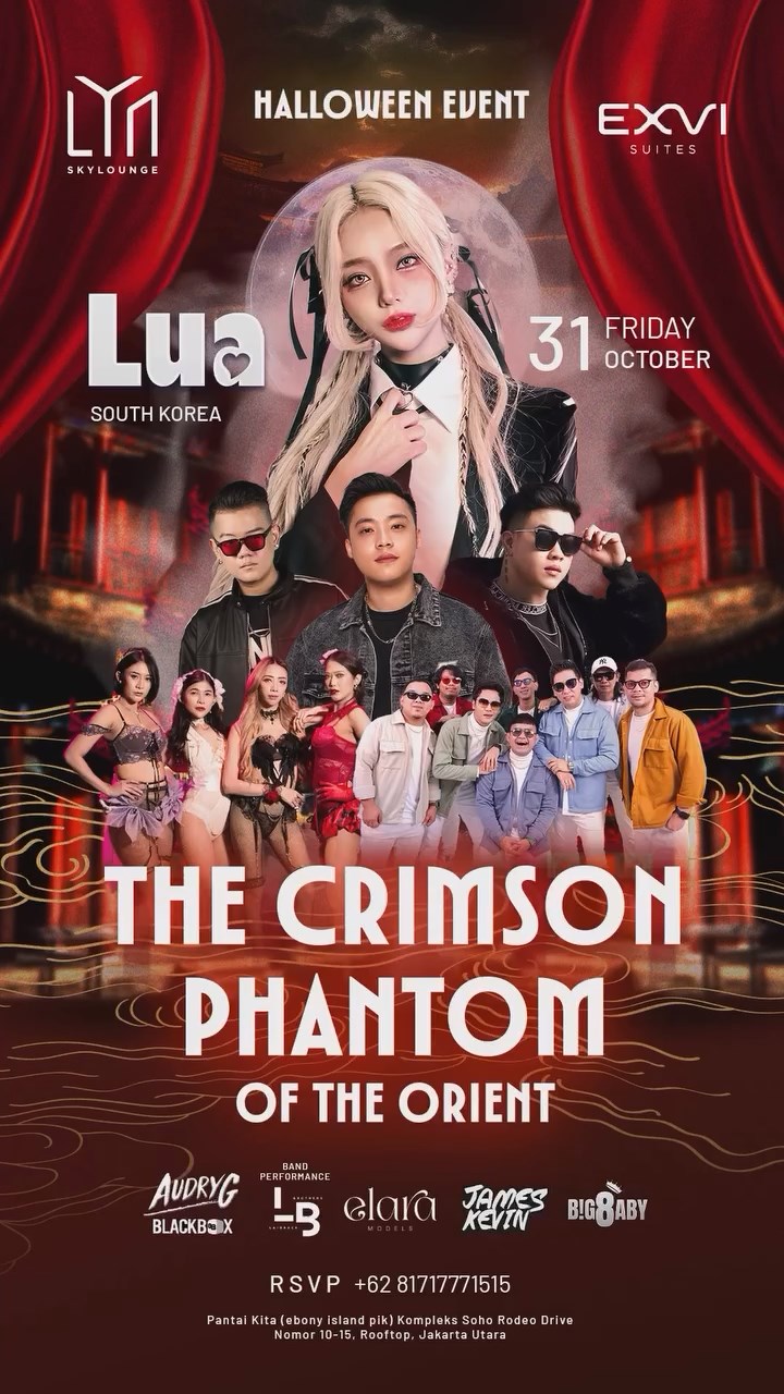 LYN SKY LOUNGE JAKARTA - THE CRIMSON PHANTOM OF THE ORIENT (LUA)
