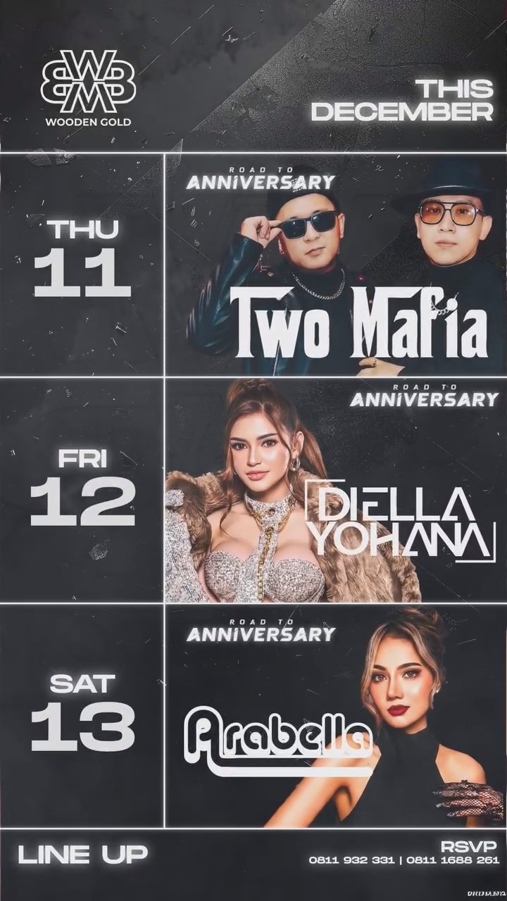 WOODEN BAR RESTO GADING SERPONG - ROAD TO ANNIVERSARY (ARABELLA)