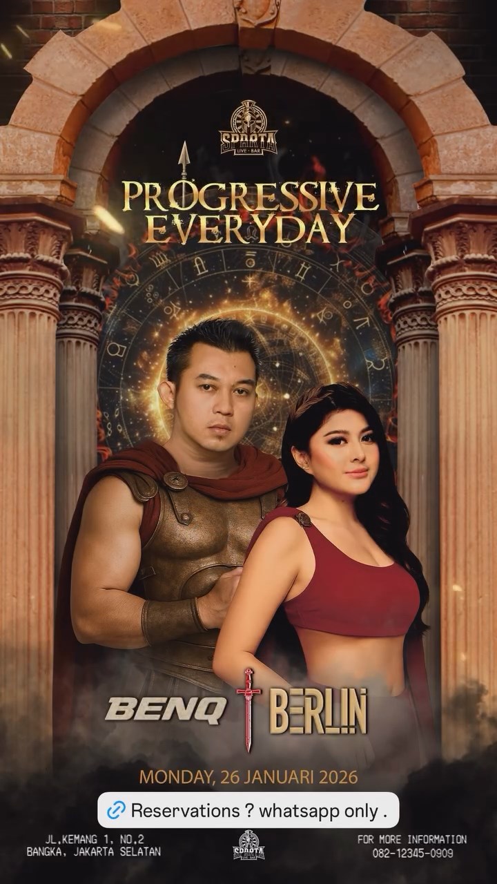 SPARTA LIVE BAR JAKARTA - BENQ & BERLIN