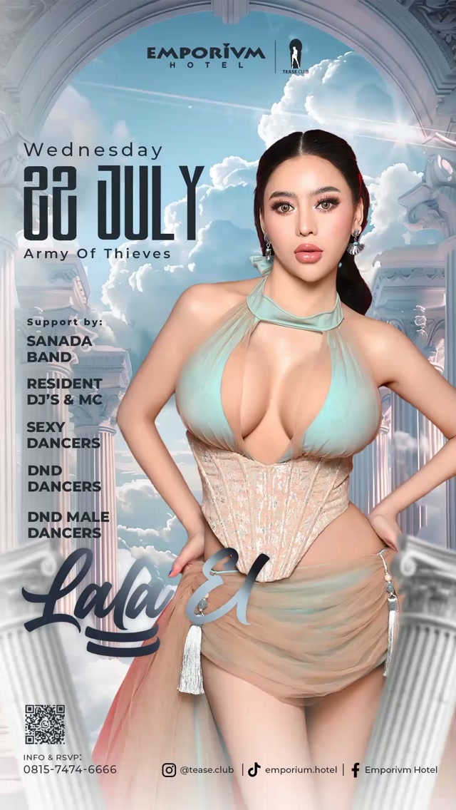 EMPORIUM TEASE CLUB JAKARTA - ARMY OF THIEVES (LALA EL)