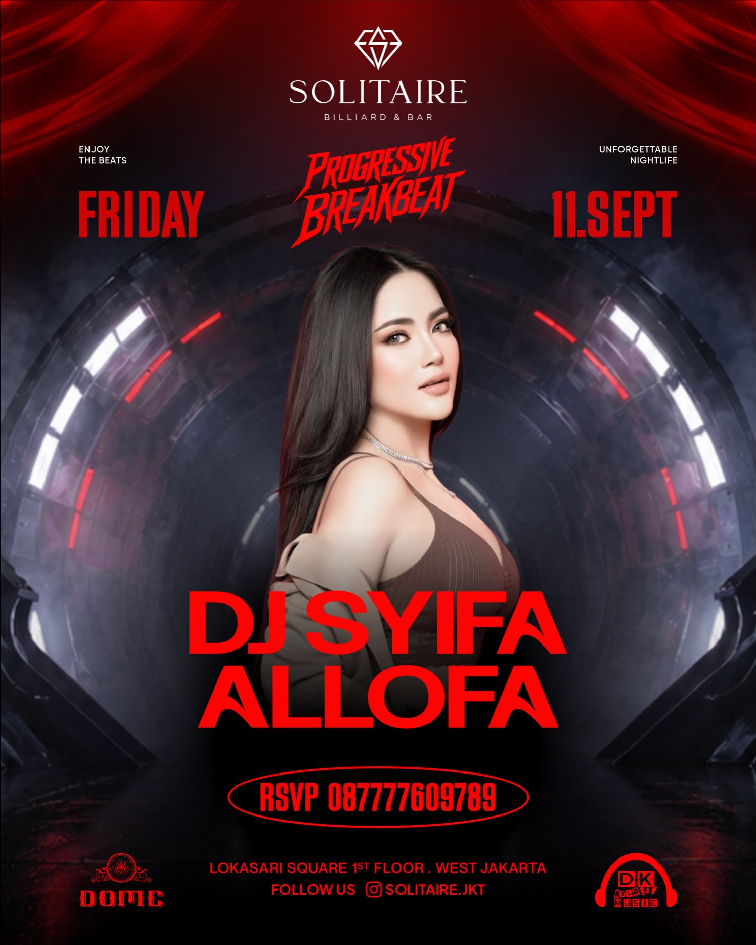 SOLITAIRE JAKARTA - PROGRESSIVE BREAKBEAT (SYIFA ALLOFA)