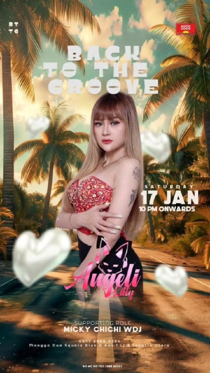 MAESTRO COCO MANGGA DUA JAKARTA - BACK TO THE GROOVE (ANGELI KITTY)