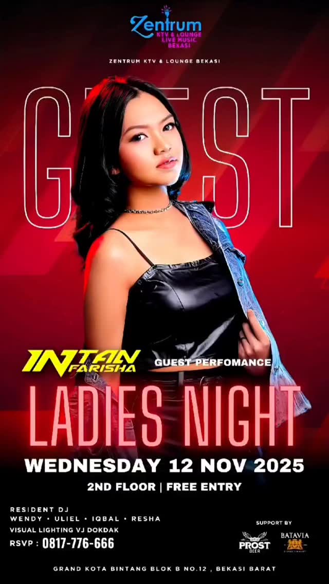 ZENTRUM BEKASI - LADIES NIGHT (INTAN FARISHA)