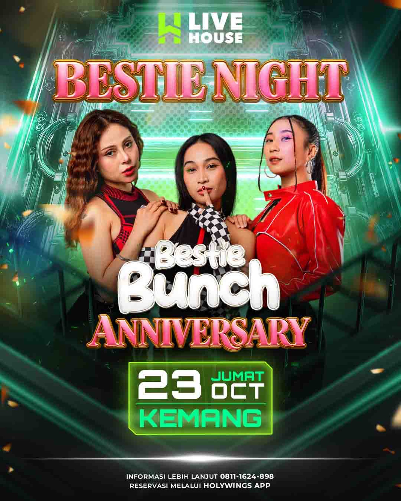 LIVEHOUSE KEMANG - BESTIE NIGHT (BESTIE BUNCH)