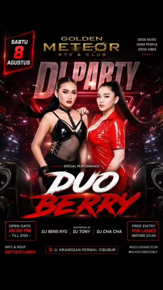 GOLDEN METEOR CLUB JAKARTA - DUO BERRY