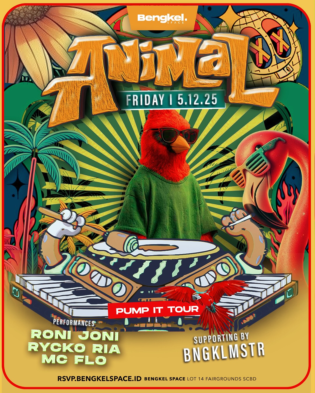 BENGKEL SCBD JAKARTA - ANIMAL DAY 1