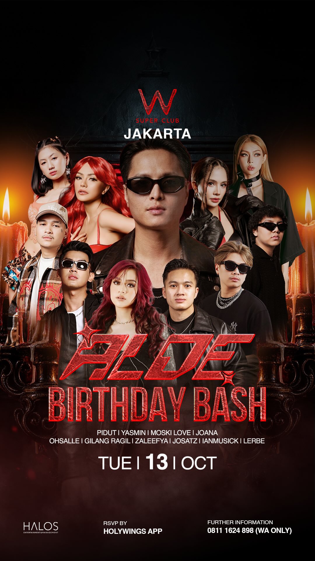 W SUPER CLUB TEBET JAKARTA - ALDE BIRTHDAY BASH