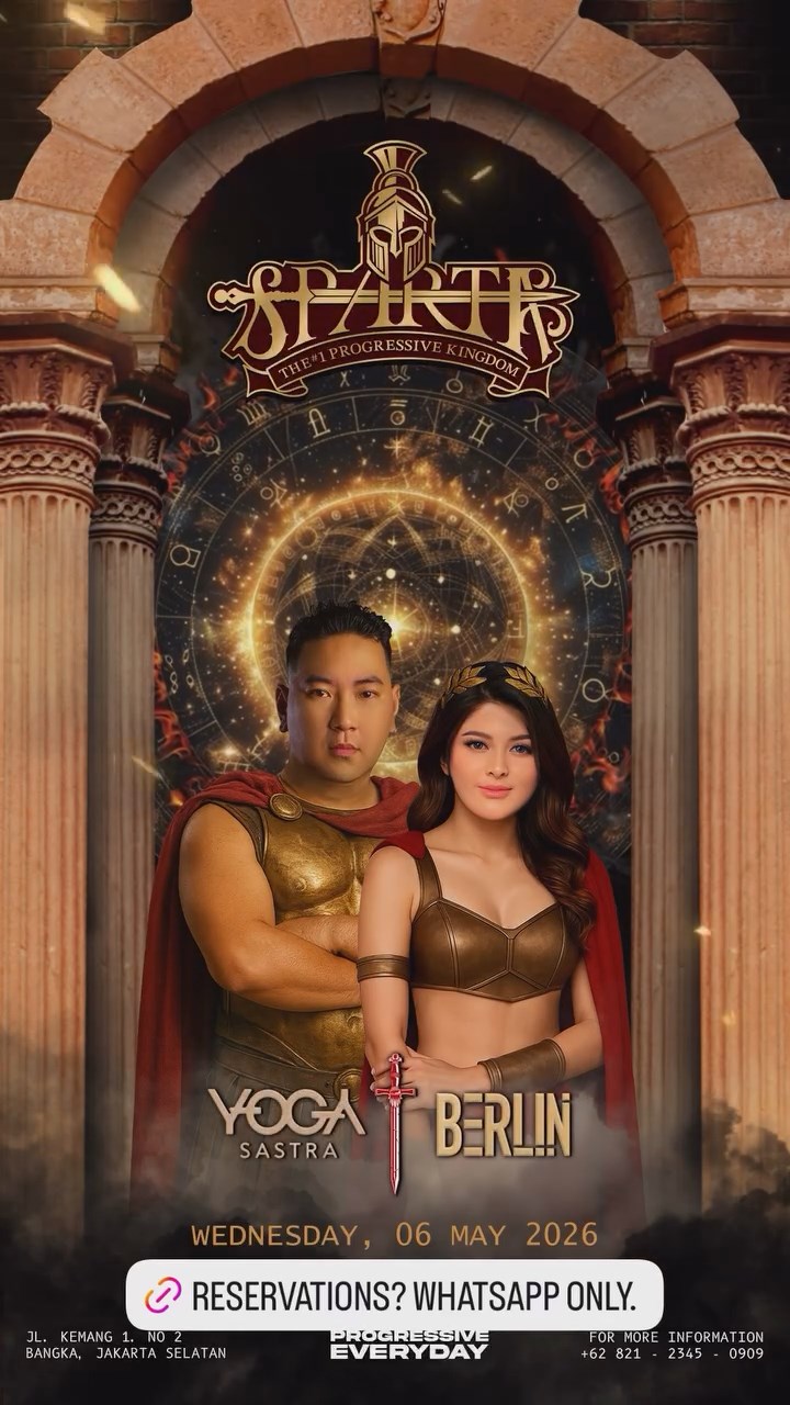 SPARTA LIVE BAR JAKARTA - YOGA SASTRA & BERLIN