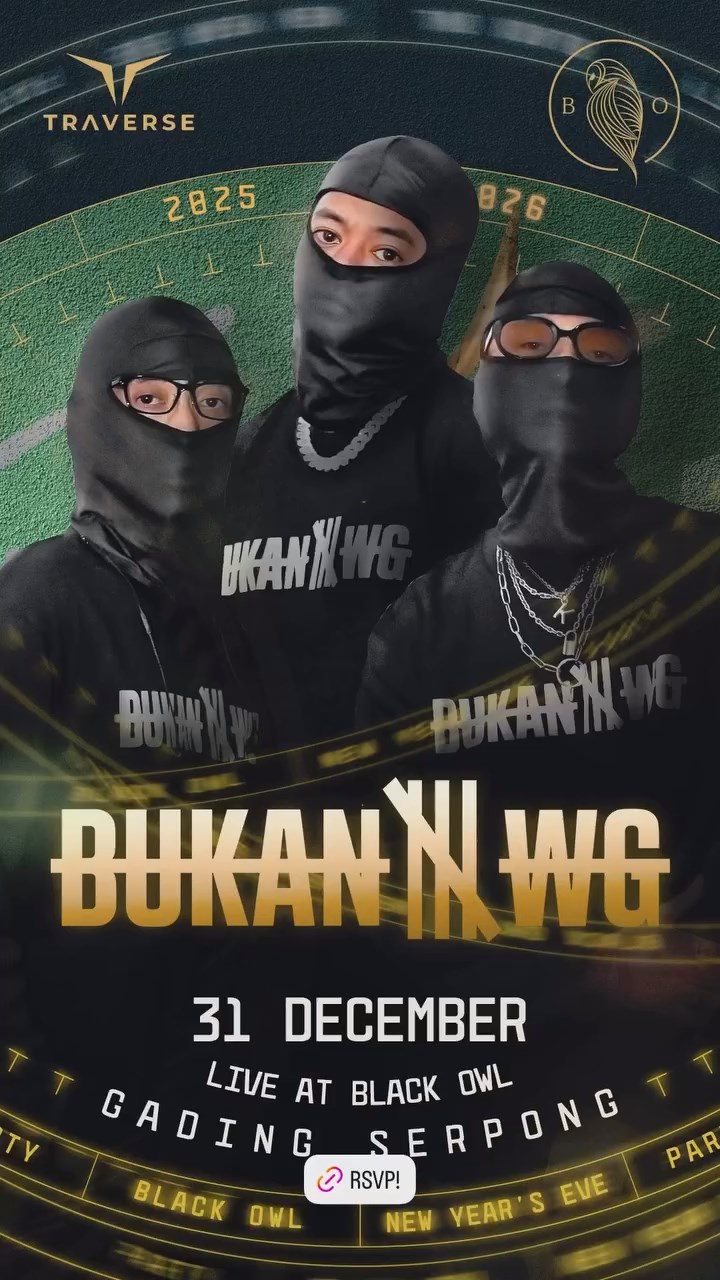BLACK OWL GADING SERPONG - NEW YEAR'S EVE (BUKAN WG)
