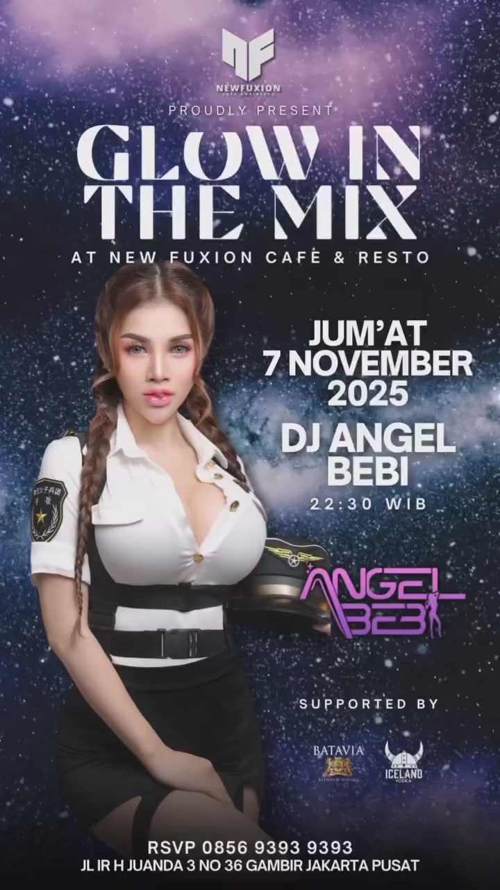 NEW FUXION JAKARTA - GLOW IN THE MIX (ANGEL BEBI)