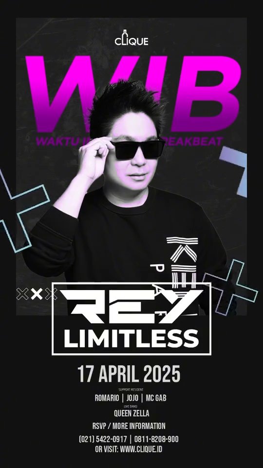 CLIQUE SPOT GADING SERPONG - WAKTU INDONESIA BREAKBEAT (REY LIMITLESS)