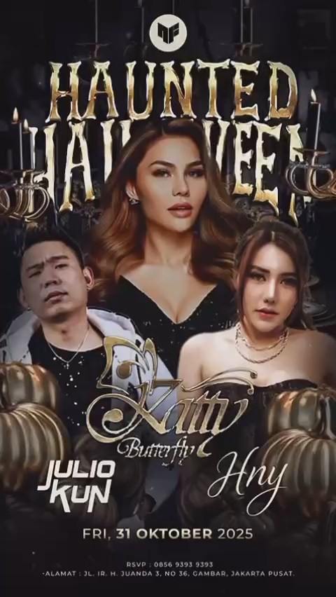 NEW FUXION JAKARTA - HAUNTED HALLOWEEN (KATTY BUTTERFLY)