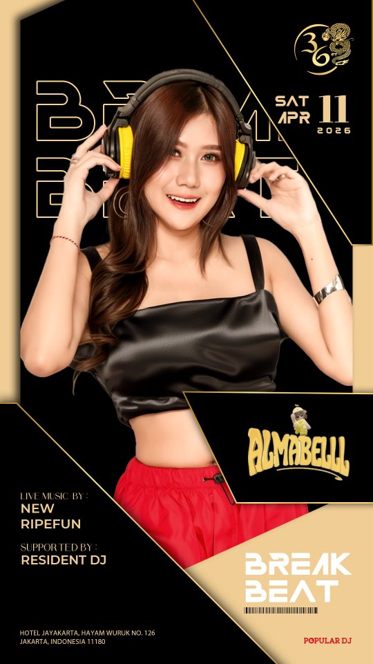 CLUB 36 MANGGA BESAR JAKARTA - ALMABELL