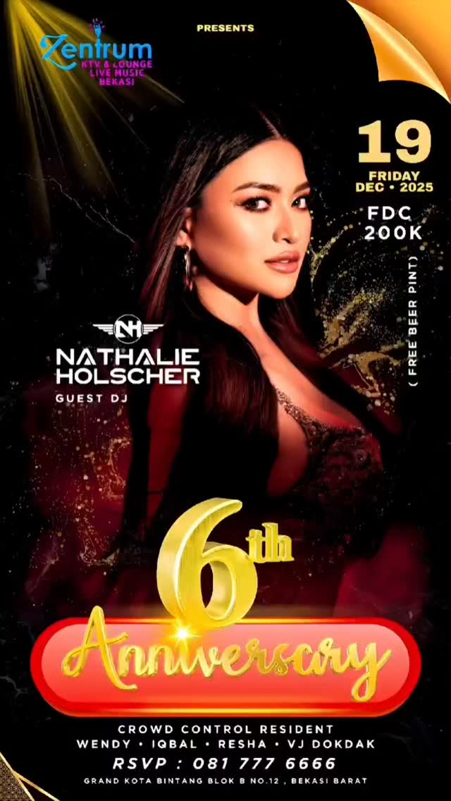 ZENTRUM BEKASI - 6TH ANNIVERSARY (NATHALIE HOLSCHER)