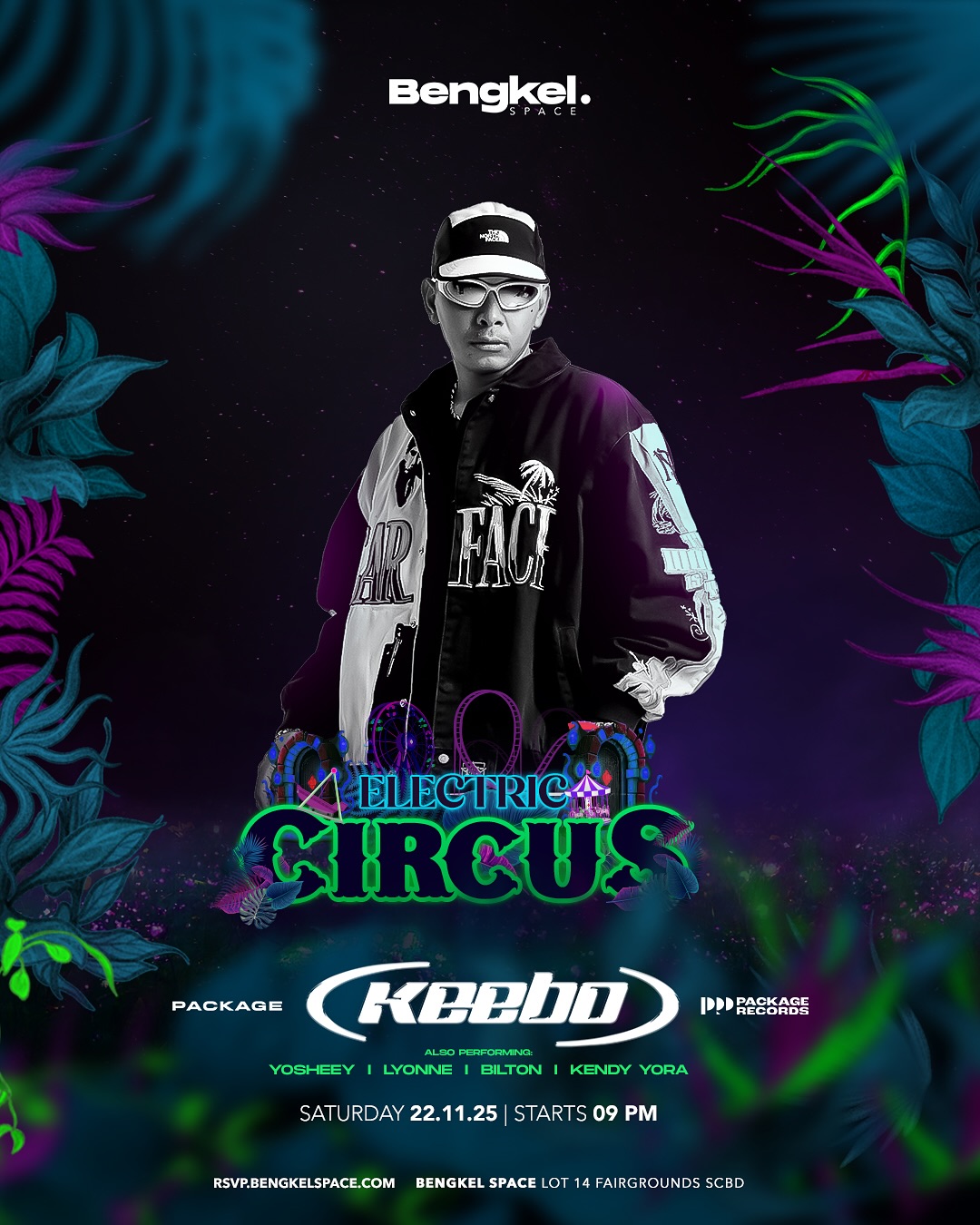 BENGKEL SCBD JAKARTA - ELECTRIC CIRCUS (KEEBO)