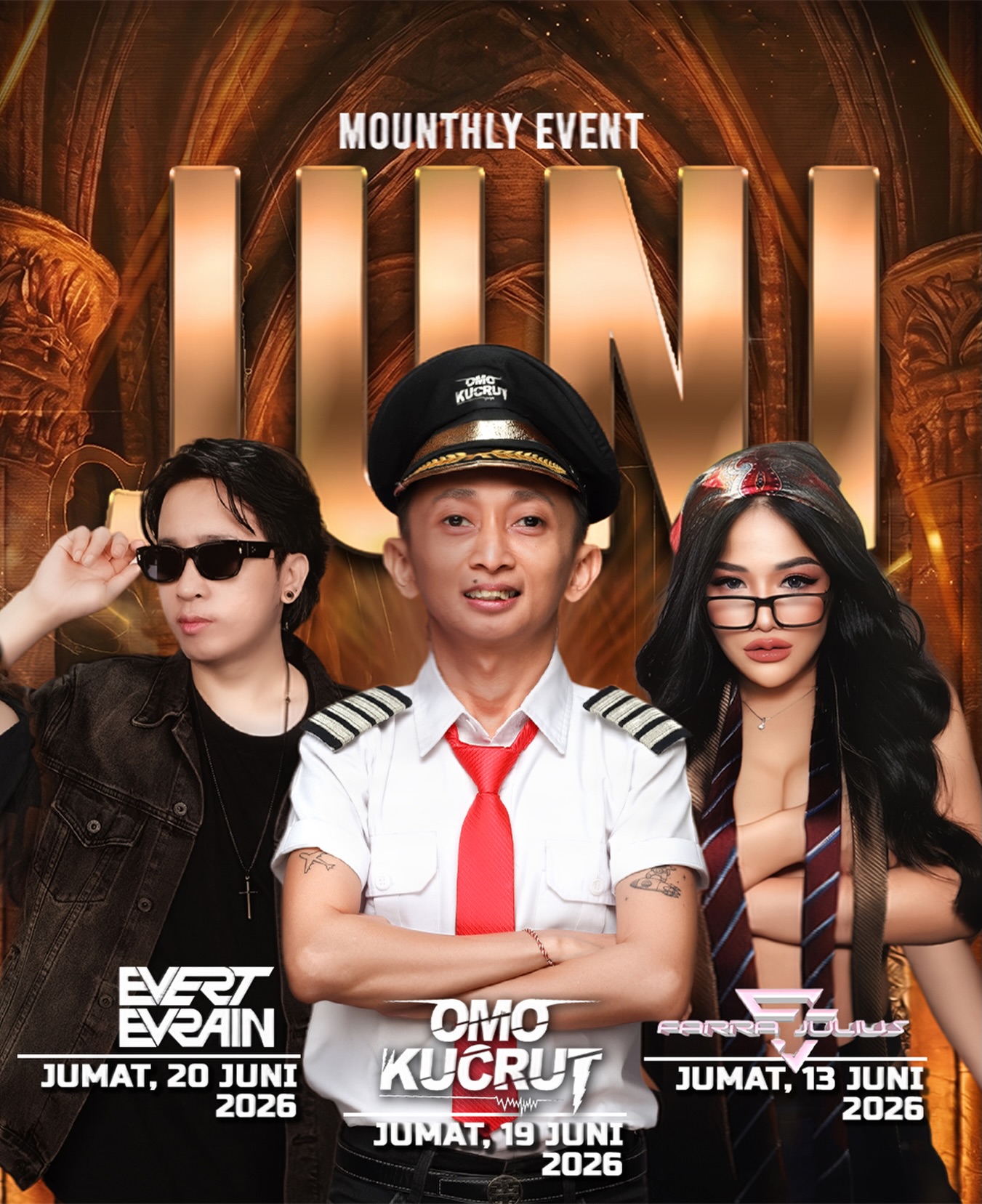 SEVEN CLUB JAKARTA - EVERT EVRAIN