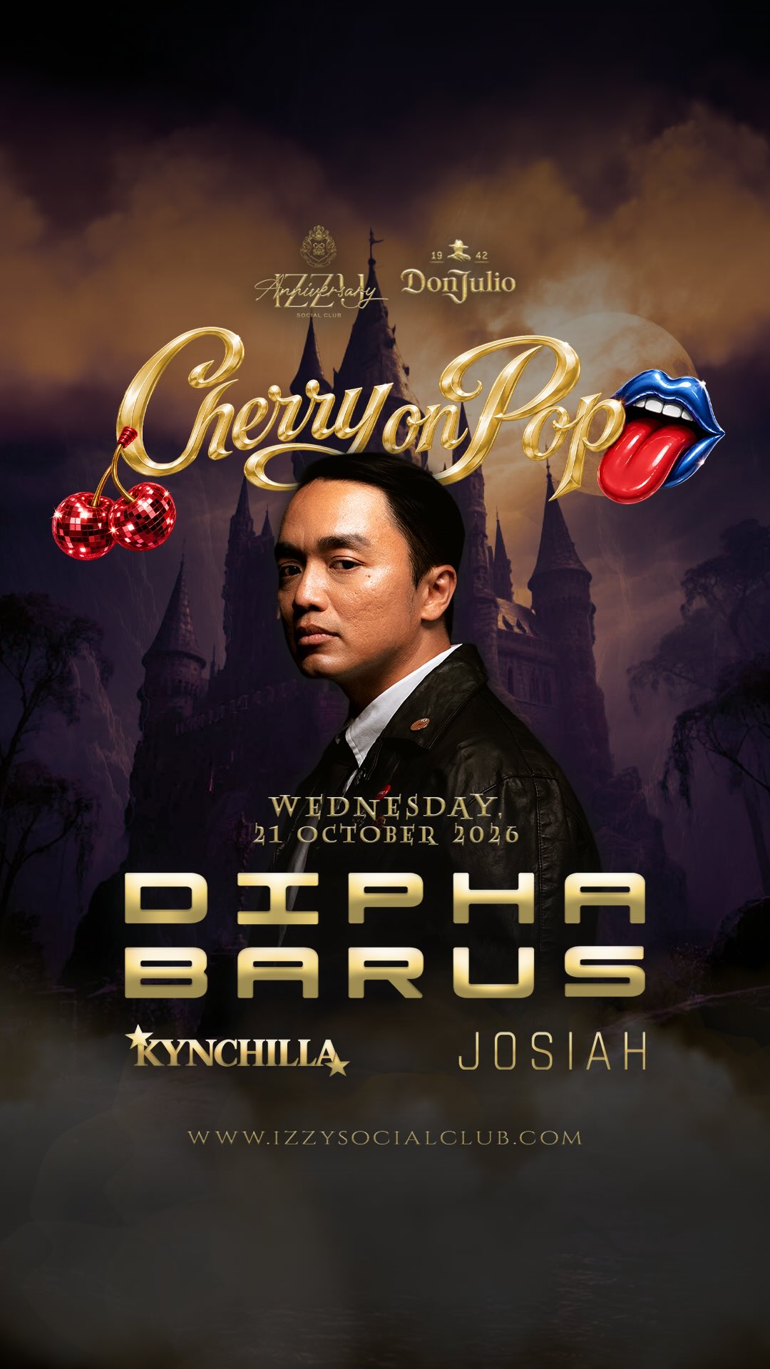 IZZY SOCIAL CLUB JAKARTA - CHERRY ON POP (DIPHA BARUS)