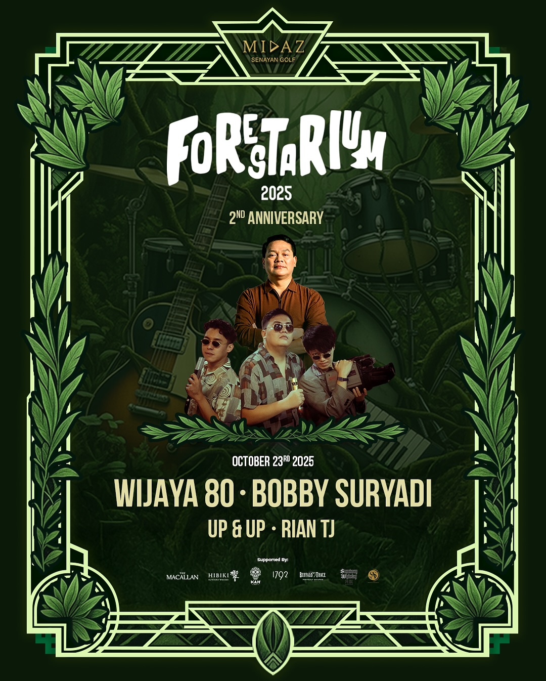 MIDAZ SENAYAN GOLF - FORESTARIUM 2025 2ND ANNIVERSARY (WIJAYA 80 & BOBBY SURYADI)