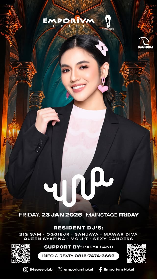 EMPORIUM TEASE CLUB JAKARTA - MAINSTAGE FRIDAY (UNA)