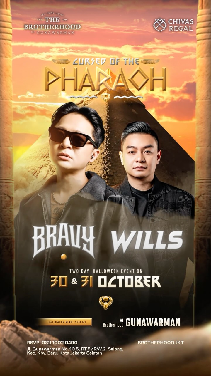 THE BROTHERHOOD GUNAWARMAN JAKARTA - CURSE OF THE PHARAOH (WILLS)
