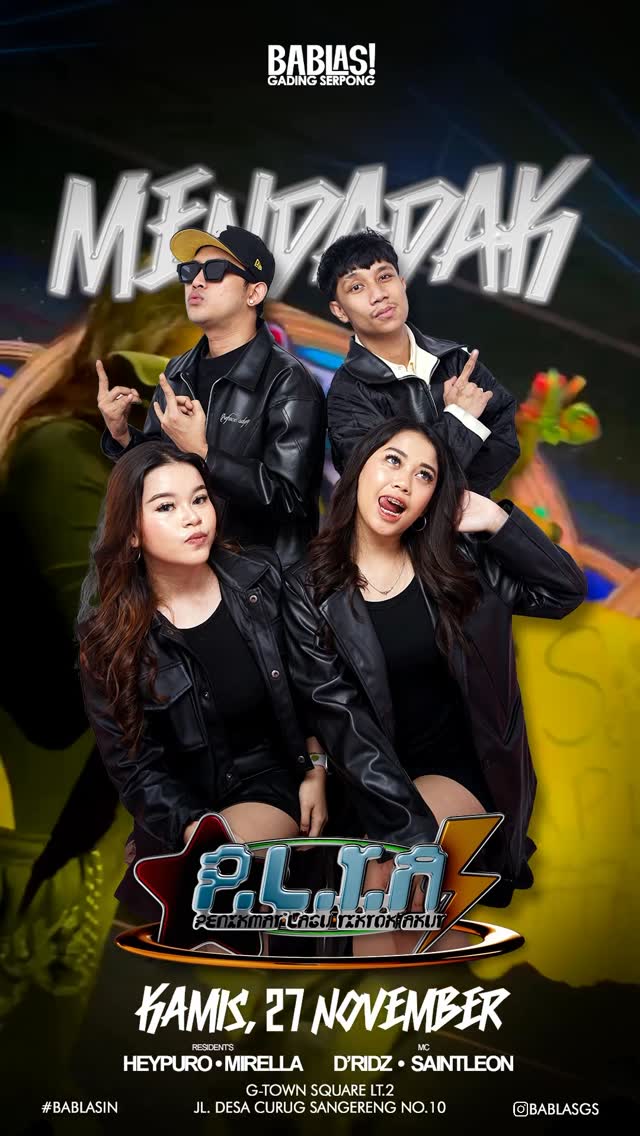 BABLAS GADING SERPONG - MENDADAK (PLTA)