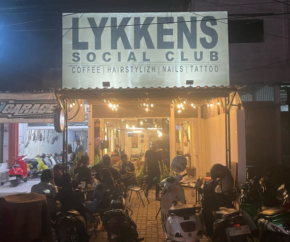 Lykkens Social Club, Dari Coffee Shop Sampai Studio Tato