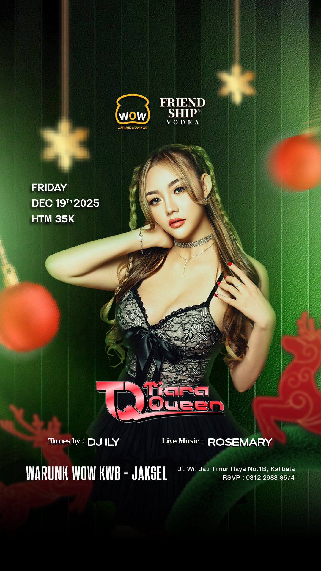 WARUNK WOW KWB JAKARTA - TIARA QUEEN