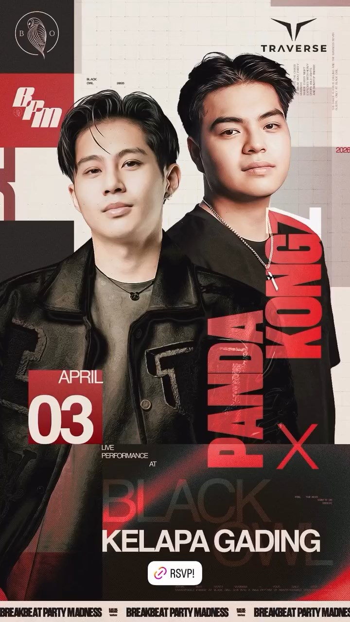 BLACK OWL KELAPA GADING - PANDA X KONGZ