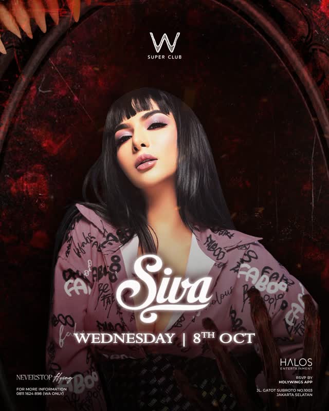W SUPER CLUB TEBET JAKARTA - BREAKBEAT NIGHT (SIVA APRILIA)