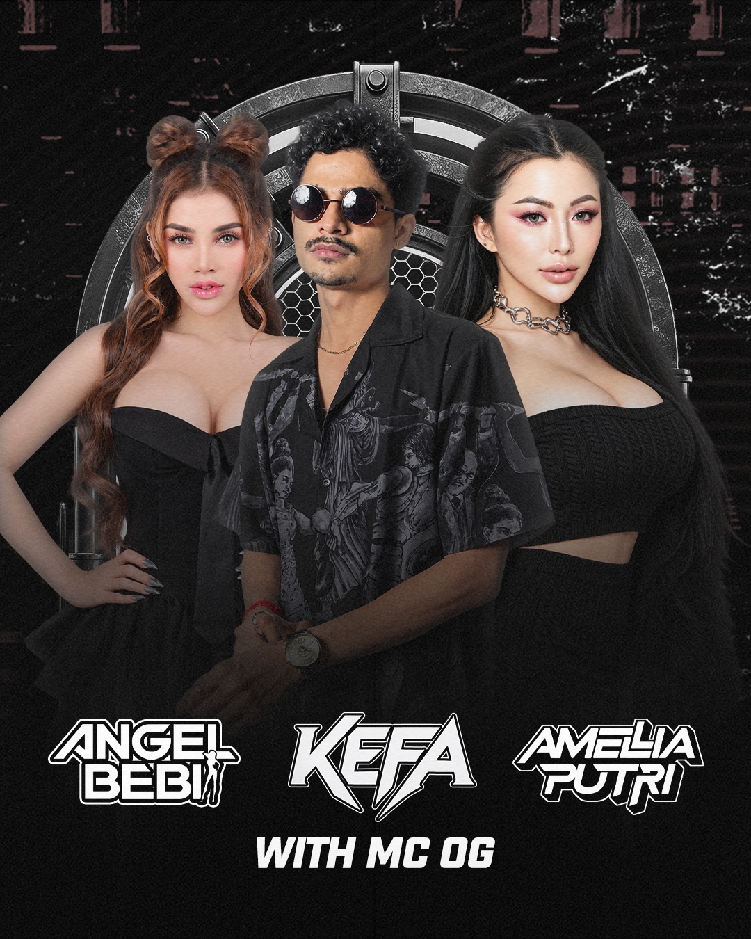 GRAND MANHATTAN CLUB JAKARTA - TAKE ME BACK 2016 PARTY (ANGEL BEBI, AMELLIA PUTRI, KEFA)