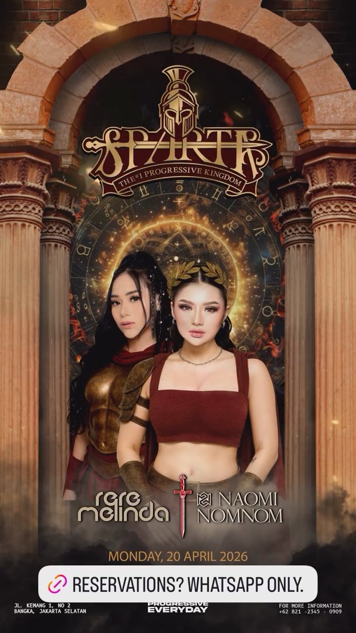 SPARTA LIVE BAR JAKARTA - RERE MELINDA & NAOMI NOMNOM