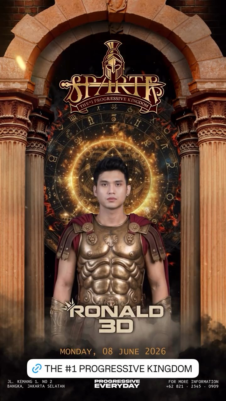 SPARTA LIVE BAR JAKARTA - RONALD 3D
