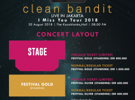 Clean Bandit Live in Jakarta - I Miss You Tour 2018