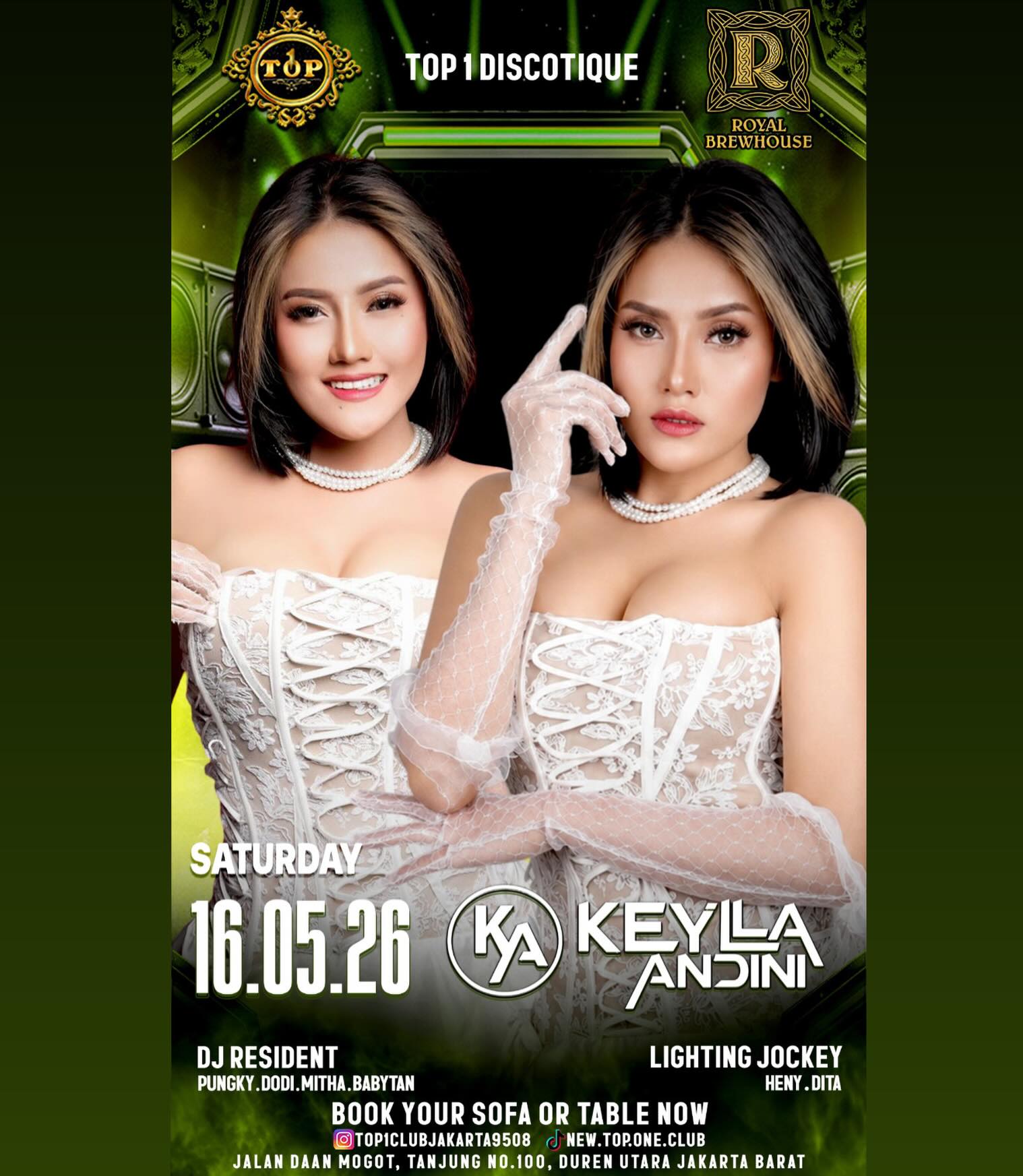 TOP 1 CLUB JAKARTA - KEYLLA ANDINI