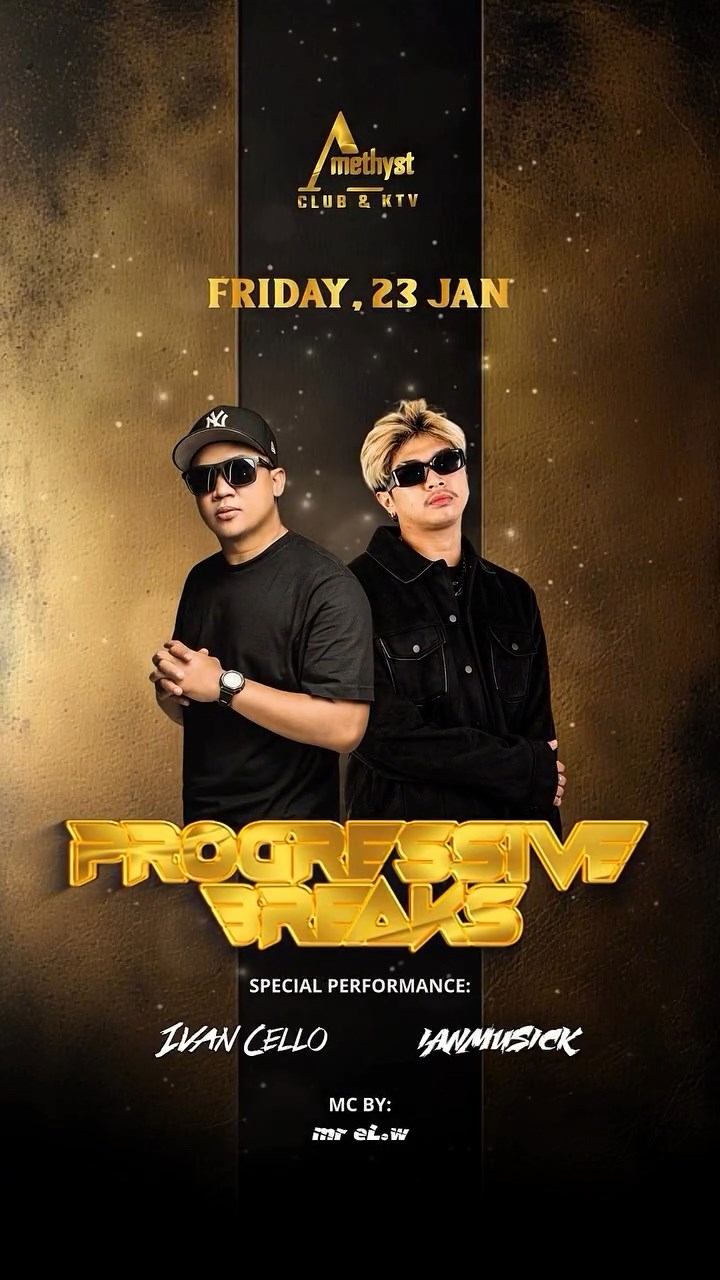 AMETHYST CLUB JAKARTA - PROGRESSIVE BREAKS (IVAN CELLO X IAN MUSICK)