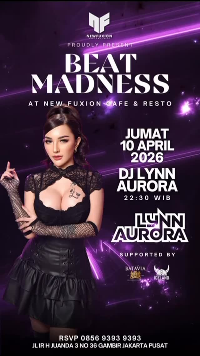 NEW FUXION JAKARTA - BEAT MADNESS (LYNN AURORA)