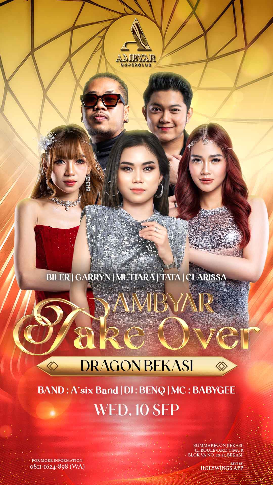 GOLD DRAGON BEKASI - AMBYAR TAKE OVER